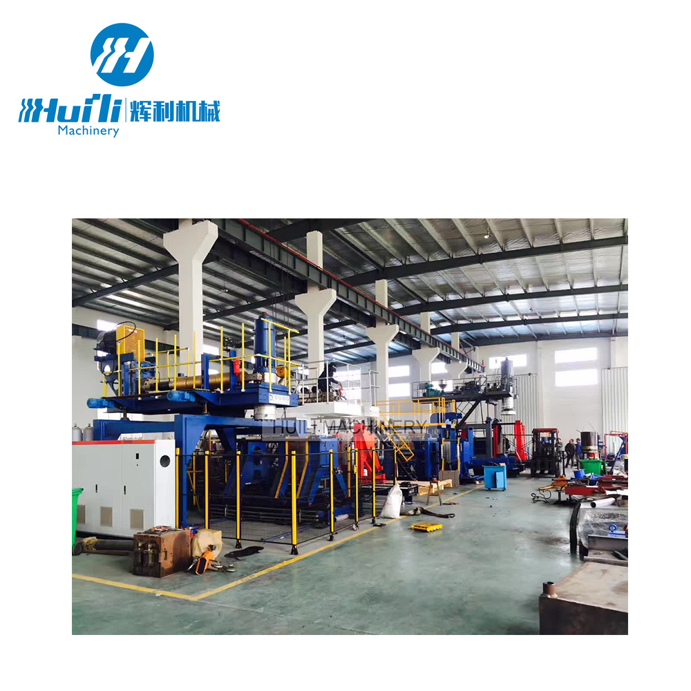 آلة التشكيل بالنفخ والبثق الأوتوماتيكية لزجاجة HDPE وصنع علب PP